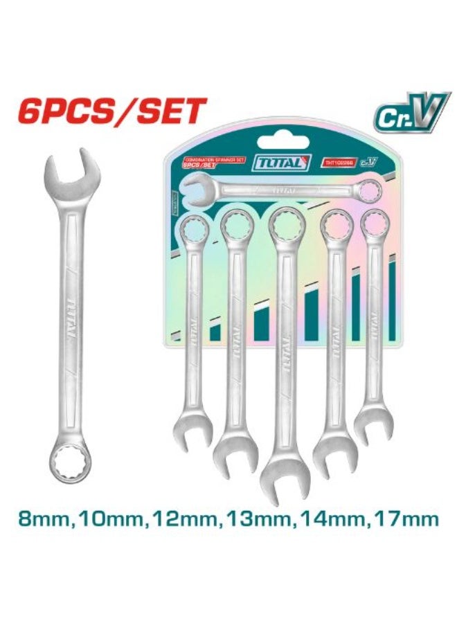 طقم مفاتيح بلدي مشرشر 6 قطع من توتال THT102266